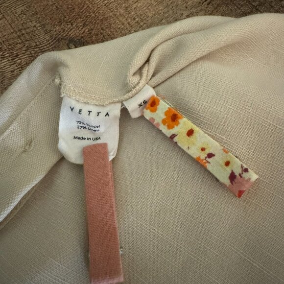 Vetta The Relaxed Tunic XS Sand Oversized - Picture 6 of 6